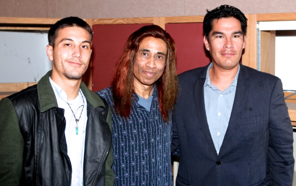 Lancer Radio Network with Carlos Uribe, Josh and production crew! 